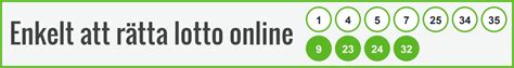 Lotto Resultat » Rätta Lottoraden .